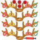 thumbnail image 1 of Juegos de Navidad, juego inflable de lanzamiento de aros con astas de reno, juegos de fiesta de Navidad para niños y adultos, divertidos regalos de Navidad, juegos de fiesta de carnaval para la, 1 of 8