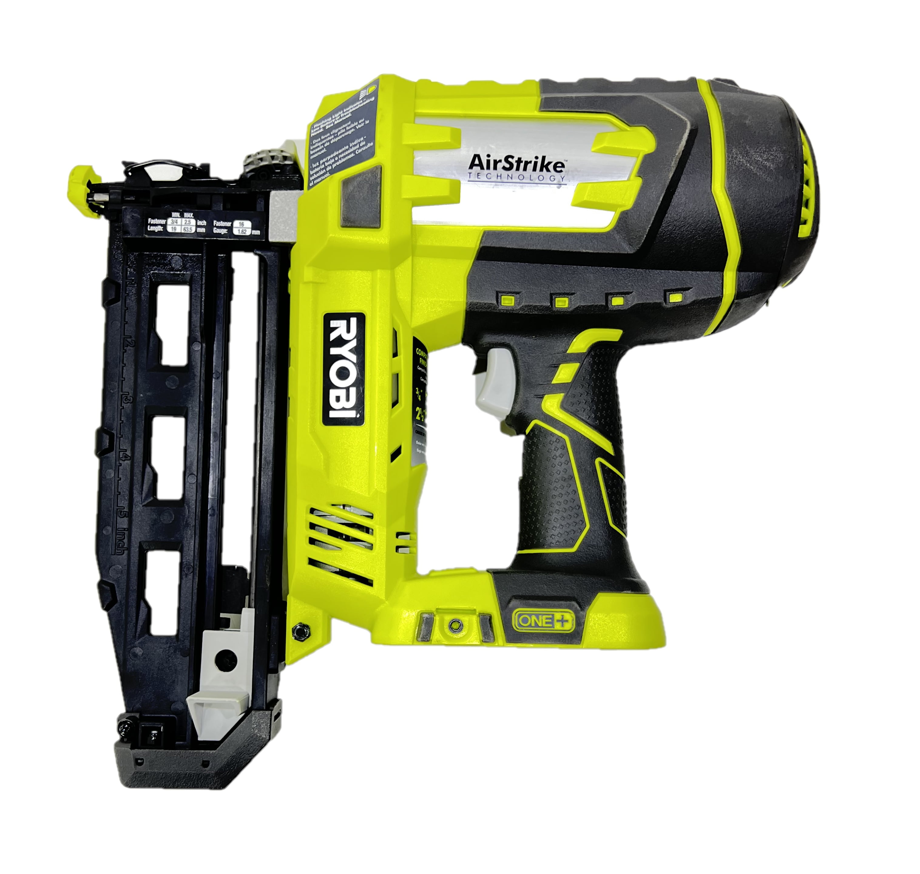 Ryobi P325, 18 v Pneumatic Cordless 16 Gauge AirStrike Finish Nail Gun