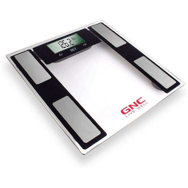 GNC Full Body Fat Scale, Clear
