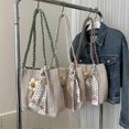 thumbnail image 5 of Straw Tote Bag Women Shoulder Handbag Versatile Shoulder Handbag for Weekend Getaway Accesory, 5 of 5