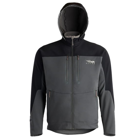 Sitka Gear Jetstream Jacket, Lead, XXX-Large, Windproof and Water-Resistant Outerwear (50125-PB-3XL)