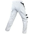 thumbnail image 5 of Notus Men’s Work Casual Tactical Cordura Knee Carpenter Construction Utility Cargo Work Trousers Pants White 30-34, 5 of 5