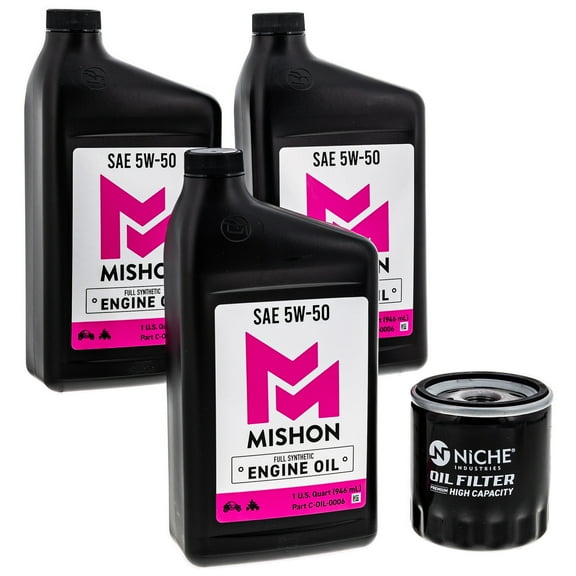 Mishon Engine Oil Change Kit for Polaris 2022 RZR Pro R 4 EPS Ultimate MK1012698
