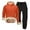 Orange, variant on TBWNWG Men's Suits Set Modern Business Formal Attire Tailored and Dress Pants for Wedding Events,Sizes 2XL