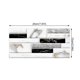 thumbnail image 2 of Adhesivo de pared para ladrillo, hogar, cocina, baño, efecto 3D, adhesivo para pared, adhesivo para pared, UB012L, 9 piezas Inevent HA8742-03B, 2 of 6