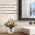thumbnail image 2 of VONIGEE Black Bathroom Mirror 18x22 Inch Large Rectangle Wall Mirror with Metal Frame for Bathroom, Vanity, Living Room & Entryway, Modern Farmhouse Decor, Horizontal/Vertical Mounting, 2 of 8