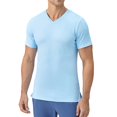 thumbnail image 2 of Yaoyar Men's Compression Shirt Short Sleeve Workout Gym Top Cool Dry Athletic Base Layer Undershirt T-Shirt for Sport Running, 2 of 9