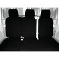 thumbnail image 2 of CalTrend Rear 60/40 Split Bench Faux Leather Seat Covers for 2011-2014 Scion xD - TY474-01LB Black Insert with Black Trim, 2 of 3