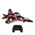 thumbnail image 4 of S80 RC Jet Plane Avión Drone Ala fija Flip 3 velocidades Posicionamiento de presión de aire Iluminación potente RC Drone Juguete para niños Rojo 3 baterías, 4 of 10