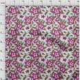 thumbnail image 4 of oneOone Cotton Poplin Twill Baby Blue Fabric Florals Quilting Supplies Print Sewing Fabric By The Yard 56 Inch Wide, 4 of 6