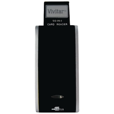 Vivitar Viv-rw-5000-blk 50-in-1 Card Reader