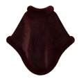 thumbnail image 2 of Fewfanhot Faux Fur Trim Herringbone Knit Poncho Cape, Pullover Warm Wrap Shrug Coat for Women Fall Winter, 2 of 5