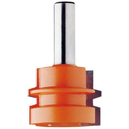 - 855.501.11 Reverse Glue Joint Bit, 1/2-Inch Shank, 1-3/4-Inch Diameter, Carbide-Tipped, 1-1/4-Inch Cutting Length, Material Thickness from 19/32 to.., By CMT