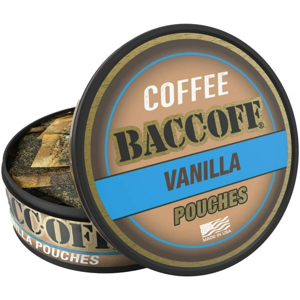 BaccOff, Premium Flavored Coffee Pouches, No Tobacco Dip ...