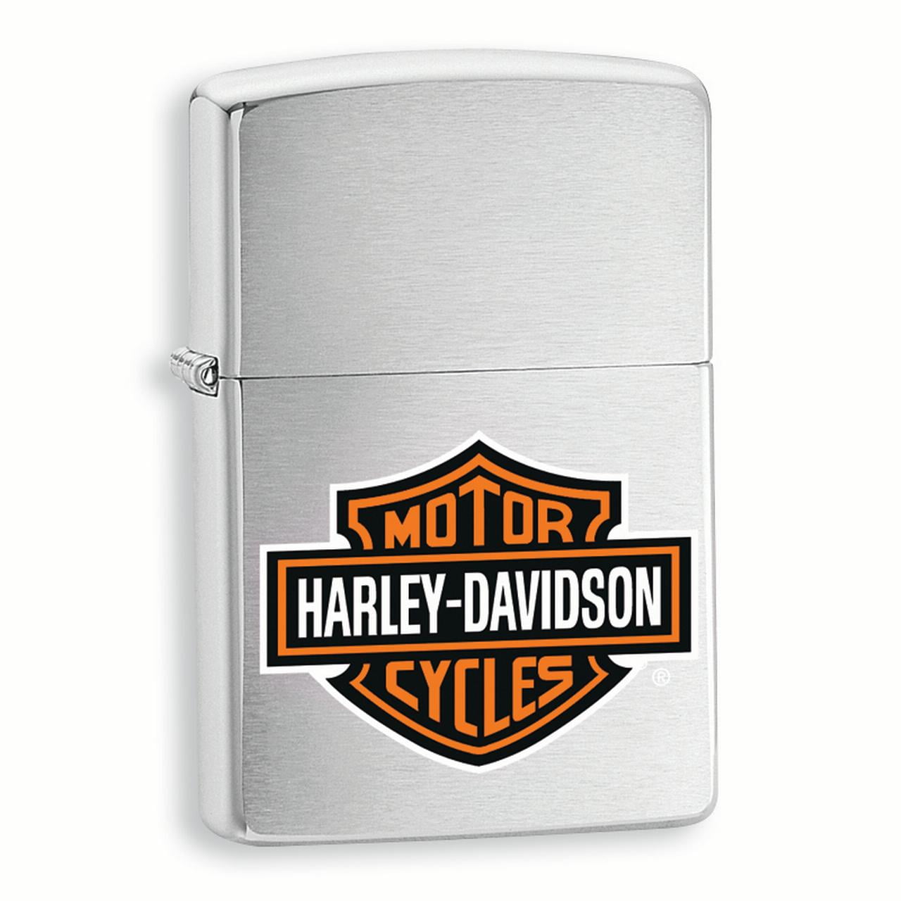 Zippo HD Logo, Brushed Chrome 200HD.H252