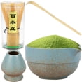 thumbnail image 1 of Wekvgz 10Pcs Matcha Set Practical Matcha Whisk Set Includes Matcha Bowl with Spout Matcha Whisk Holder Matcha Whisk Tea Scoop Delicate Matcha Tea Set Versatile Matcha Kit for Matcha Tea Lovers, 1 of 10
