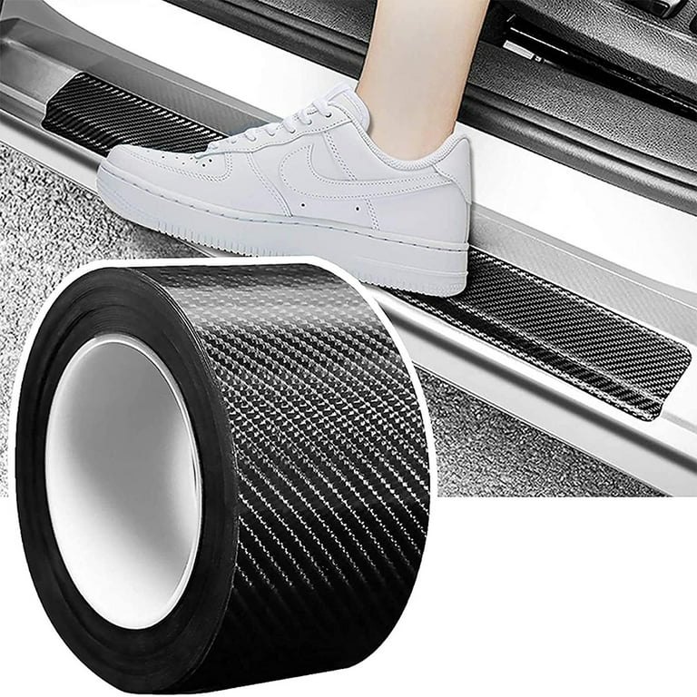 Car Door Sill Protector, Vehicle Edge Entry Guards, Scratch Cover Strip  Sticker, Carbon Fiber Paint Threshold Guard Car Bumper, Auto Anti-Collision