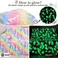 thumbnail image 2 of Glow in The Dark Blanket - Soft Cozy Mermaid Throw Blanket for Girls, Ideal Gifts for Kids, 50"×60" Colorful, 2 of 7