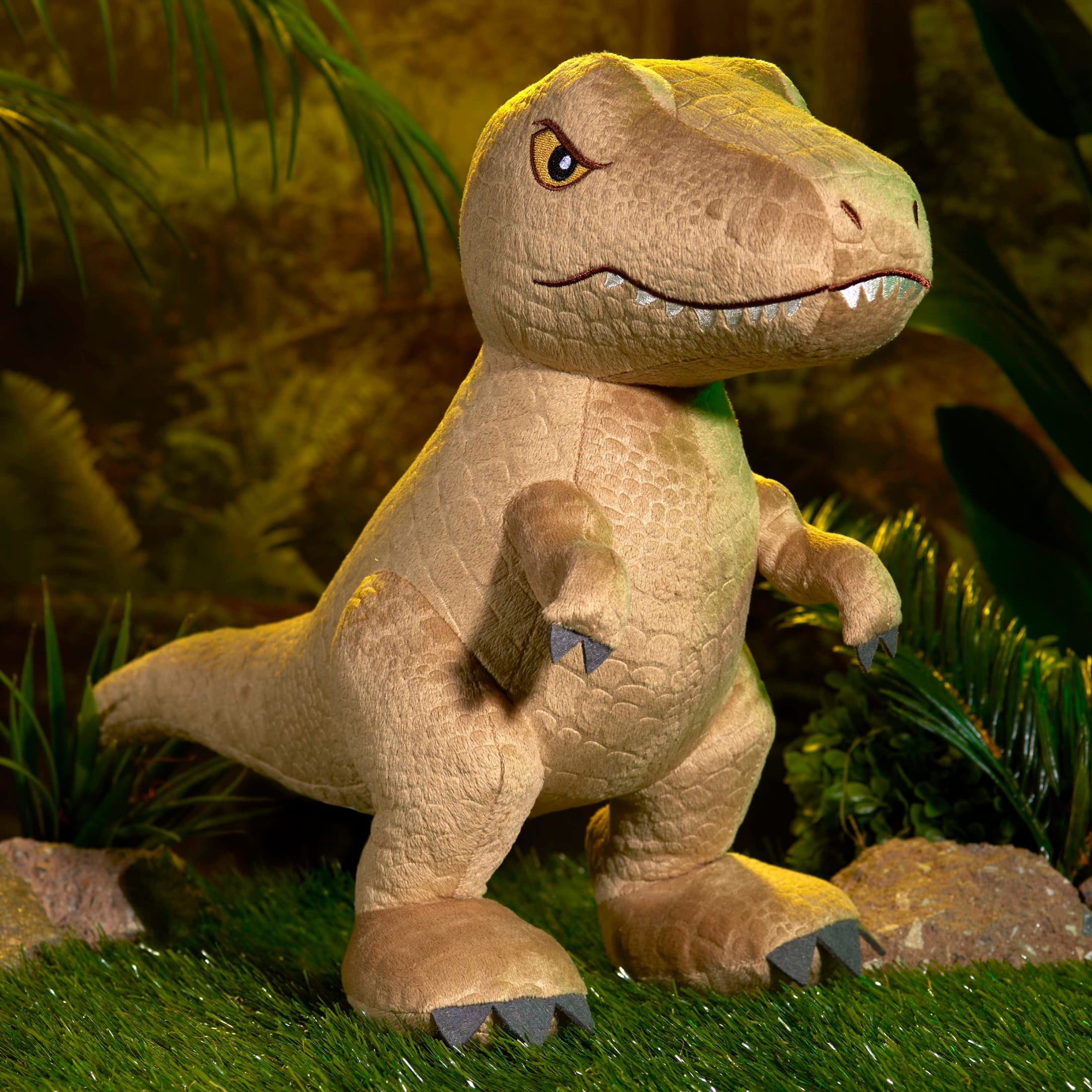 Jurassic World Large 12.5 T-Rex Plush Stuffed Animal, Dinosaur, Kids Toys for Ages 3 up