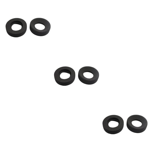 Wisewang Coussinets d'Écouteurs Coussinets Ronds Pièce de Réparation Protectrice 80mm Remplacement pour Écouteurs GRADO SR60 3Ensemble