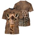 thumbnail image 3 of Camiseta divertida con estampado 3D de oso lindo para hombre, camisetas de manga corta con cuello redondo, ropa de calle de gran tamaño, camisetas casuales para hombre y niño, 3 of 5