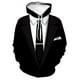 thumbnail image 5 of Sudadera con capucha de traje falso divertida con estampado 3D para hombre, esmoquin con patrón de pajarita, sudaderas casuales de manga larga para cosplay, sudaderas con capucha de calle, 5 of 5