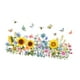 thumbnail image 4 of Calcomanías de pared con flores para ventanas, elegantes pegatinas florales para ventanas, decoración del hogar para fiestas, primavera, verano,, 4 of 9