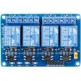 thumbnail image 4 of 4-Channel 5V Relay Module Board, Optocoupler Isolated Relay Interface Compatible with Arduino R3, Mega 2560, Raspberry Pi, ESP32 and DIY Automation Projects, 4 of 6
