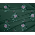 thumbnail image 4 of oneOone Polyester Lycra Fabric Leaves & Floral Block Decor Fabric Printed BTY 56 Inch Wide, 4 of 4