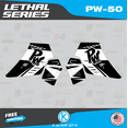 thumbnail image 2 of Kalair GFX Graphics Kit for Yamaha PW50 (All Years) Lethal Series, 2 of 5