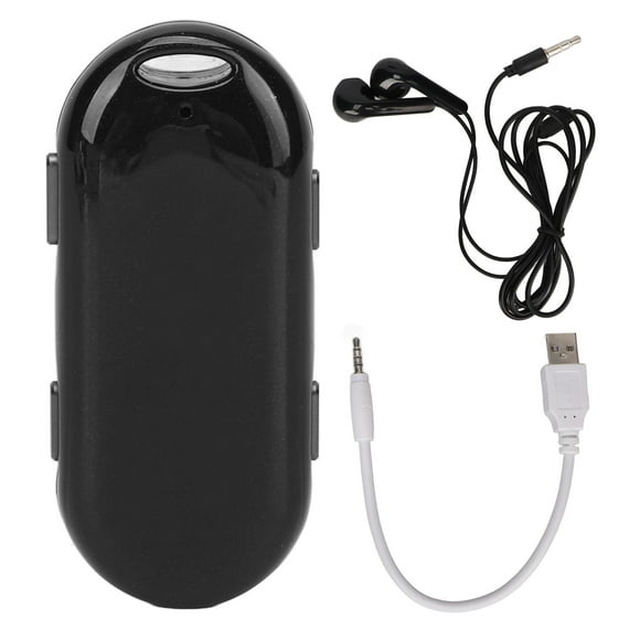 Mini grabadora HD Reducción de ruido Activada por voz Recargable MP3 Grabadora pequeña para entrevistas Reunión Neutral Inglés 8 GB