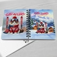 thumbnail image 4 of Hello Welcome Winter The Ski Ragdoll Snowy Day Spiral Bound Journal Cat Lover Kitten Owner Gifts Idea 5x7in Spiral Notebook - 13013, 4 of 5