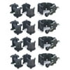 Chauvet 360° Wrap Around O-Clamps Truss Light Mounting - 75 lb Capacity (4 Pack)