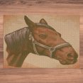thumbnail image 5 of Ambesonne Animal Jigsaw Puzzle Durable Cardboard, Engraving Horse Head, 1000 pcs, Brown and Sand Brown, 5 of 5