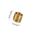 thumbnail image 2 of AURARMLET 20Ud Repuestos Copper Ferrules Para Taco De Billar Fácil Instalación Accesorios Pool, 2 of 6