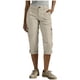 thumbnail image 3 of TaTaai Women's 7/8 Length Cargo Pants Straight Leg Casual Trousers with Elastic Waist and Side Pockets Solid Color for Work Utility and Everyday Activities Gift, 3 of 8