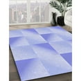 thumbnail image 2 of Ahgly Company Indoor Square Patterned Sky Blue Dress Blue Area Rugs, 7' Square, 2 of 6