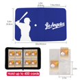 thumbnail image 3 of Carpeta de tarjetas de béisbol con mangas 400 bolsillos Portatarjetas de béisbol de Los Ángeles para tarjetas coleccionables Álbum de coleccionista de béisbol Tarjeta deportiva Carpeta de 3 anillas Or, 3 of 7