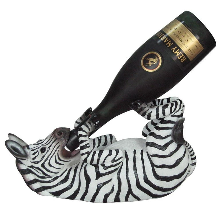 Zebra Wine Bottle Holder