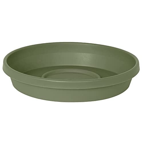Fiskars 51424 24-Inch Terratray Planter Tray, Thyme Green