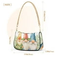 thumbnail image 3 of Gnome with LeavesWomen Small Shoulder Bag Crossbody Tote Hobo Bags Purse Clutch Handbags with Chain Strap for Women, 3 of 7