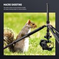 thumbnail image 3 of Neewer N55CR 80.7" Carbon Fiber Tripod/Monopod, 2-Section Center Column, 360° Ballhead, Arca QR Plate, 26.5Lb Load, 3 of 9