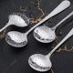 thumbnail image 2 of Juego de 5 cucharas de té, cuchara de postre de acero inoxidable para café expreso para hacer té, café, pastel Zefei Wu 9024735041573, 2 of 5