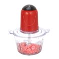 thumbnail image 2 of Picadora de carne automática de 2 l, picadora de alimentos eléctrica de acero inoxidable, herramienta de cocina doméstica, rojo Advancent HA000478-02B, 2 of 6