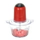 thumbnail image 2 of Picadora de carne automática de 2 l, picadora de alimentos eléctrica de acero inoxidable, herramienta de cocina doméstica, rojo kenally HA000478-02B, 2 of 6