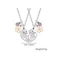 thumbnail image 2 of Yucurem 2PCS Mother Daughter Heart Matching Pendant Necklace Set for Mom Daughter Gifts, Cute Jewelry Accessories for Birthday Anniversary Mother's Day, 2 of 6