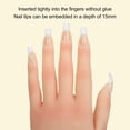 thumbnail image 4 of Nail Practice Mannequin Hand, 2pcs Inserted Tightly Silicone Nail Art Practice Hand  for Ring Display, 4 of 7
