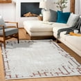 thumbnail image 4 of Cream Geometric Area Rugs for Living Room Washable Rugs Boho Moroccan Area Rug Soft Neutral Geometric Bohemian Carpet Distressed Indoor Rug for Bedroom Dining Room Office Foldable Nonslip Rug, 4 of 9