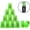 Green, variant on Stacking Cups Stack Speed Training Game Toys for Boys Girls Kids Students Teenagers Blue Plastic DEWEL