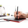 thumbnail image 5 of Wacom CTL472 Tableta One by Wacom Chica Rojo con Negro, 5 of 5